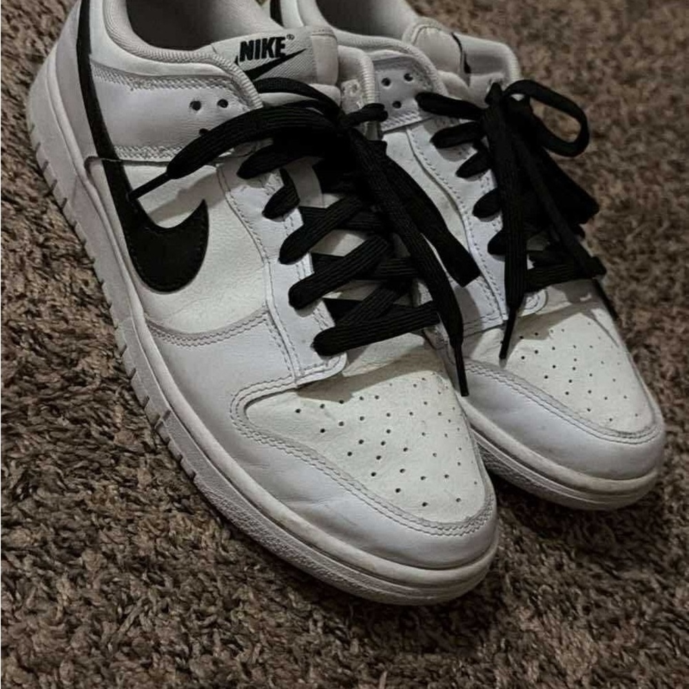 Nike Classic White and Black Dunks
